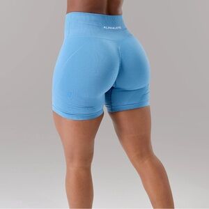 Revive high rise short - ‘Coastal Blue’